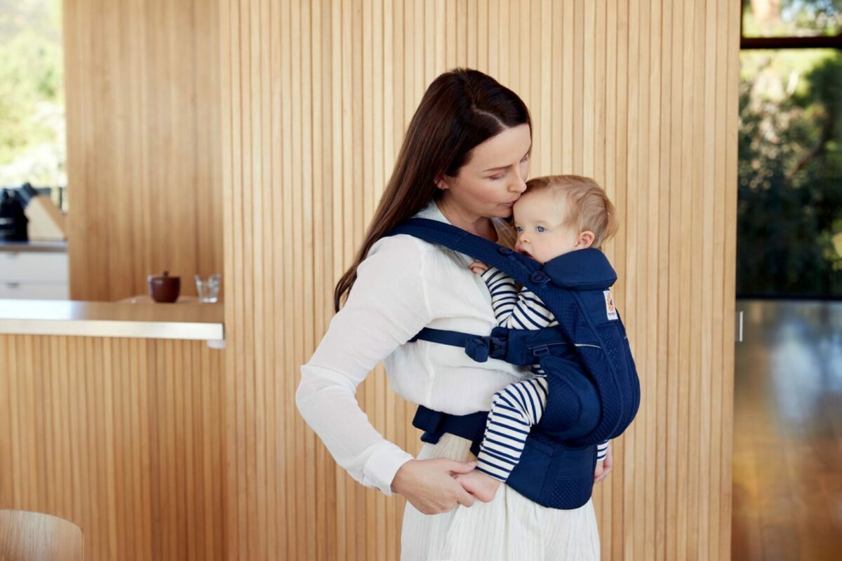 Ergobaby Omni Breeze nosiljka, Ponoćno plava - Image 11