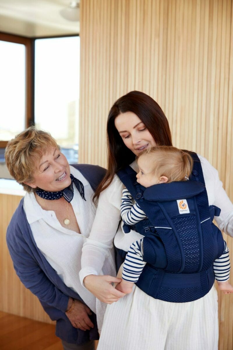Ergobaby Omni Breeze nosiljka, Ponoćno plava - Image 10