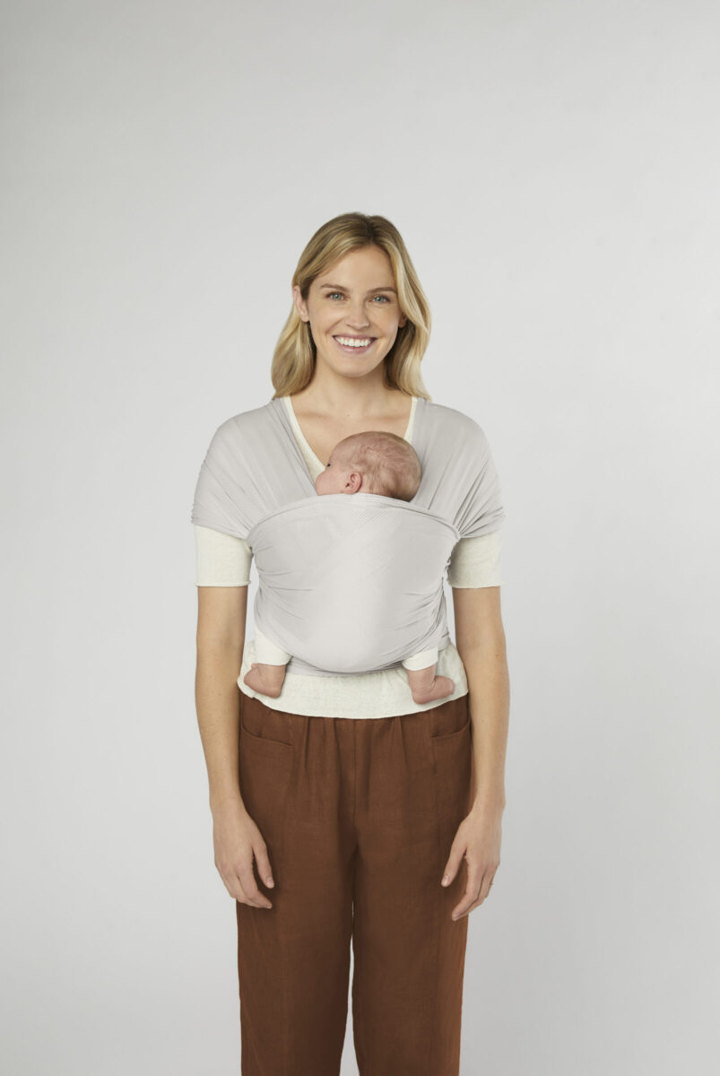 Ergobaby Aura marama Sustainable Mesh - Soft Grey - Image 3
