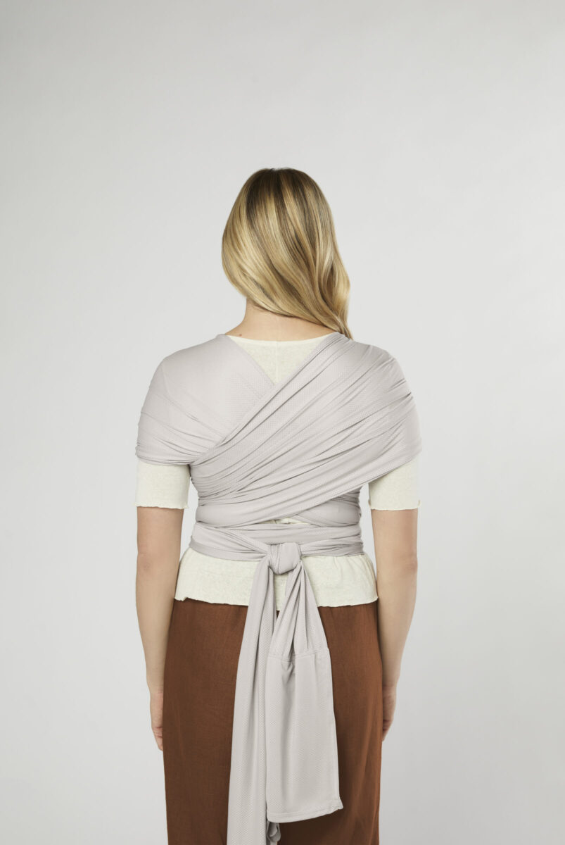 Ergobaby Aura marama Sustainable Mesh - Soft Grey - Image 2