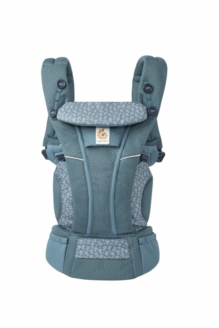 Ergobaby Omni Breeze, Onyx Blooms (Copy) (Copy)