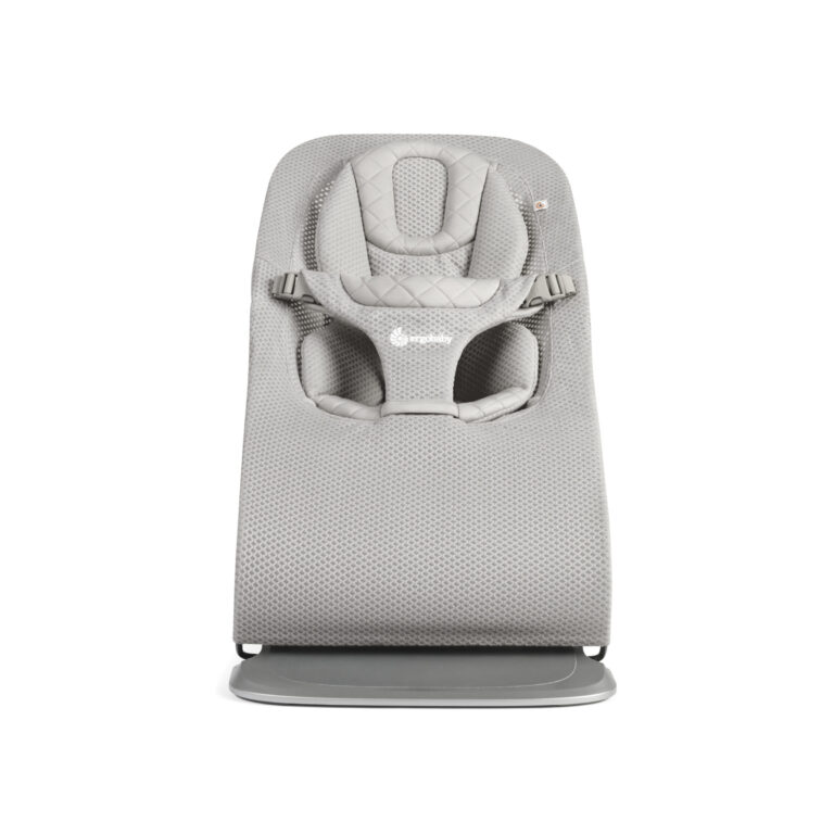 Ergobaby Evolve ležaljka 3u1 mrežasta - Light Grey + GRATIS luk s igračkama