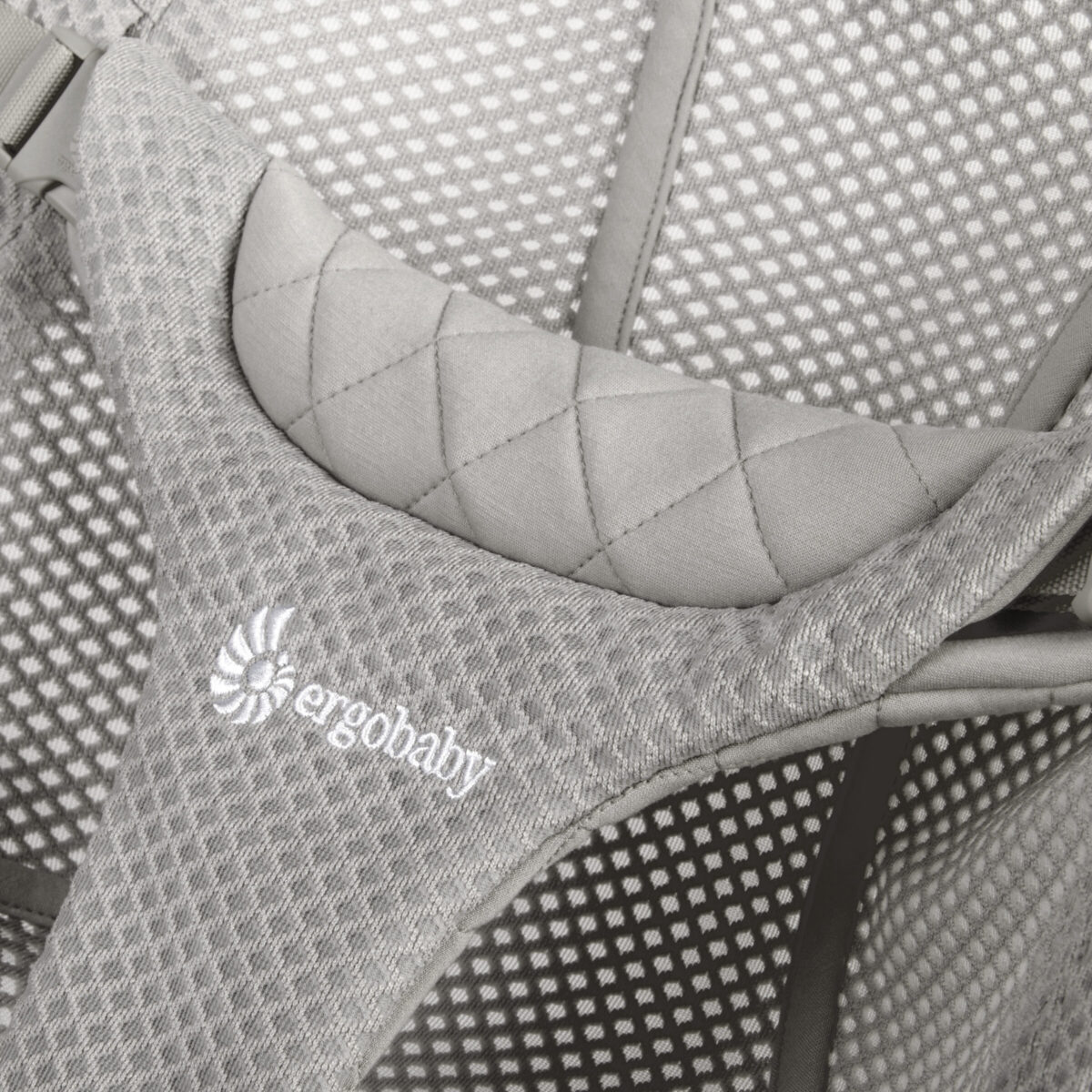 Ergobaby Evolve ležaljka 3u1 mrežasta - Light Grey + GRATIS luk s igračkama - Image 3