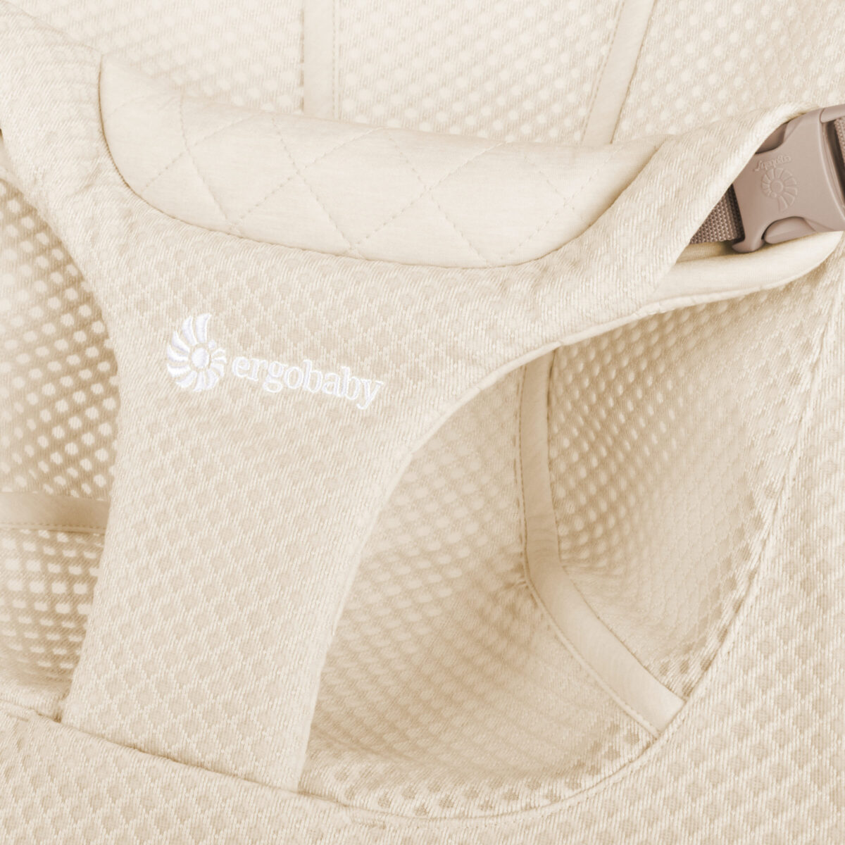 Ergobaby Evolve ležaljka 3u1 mrežasta - Cream + GRATIS luk s igračkama - Image 3