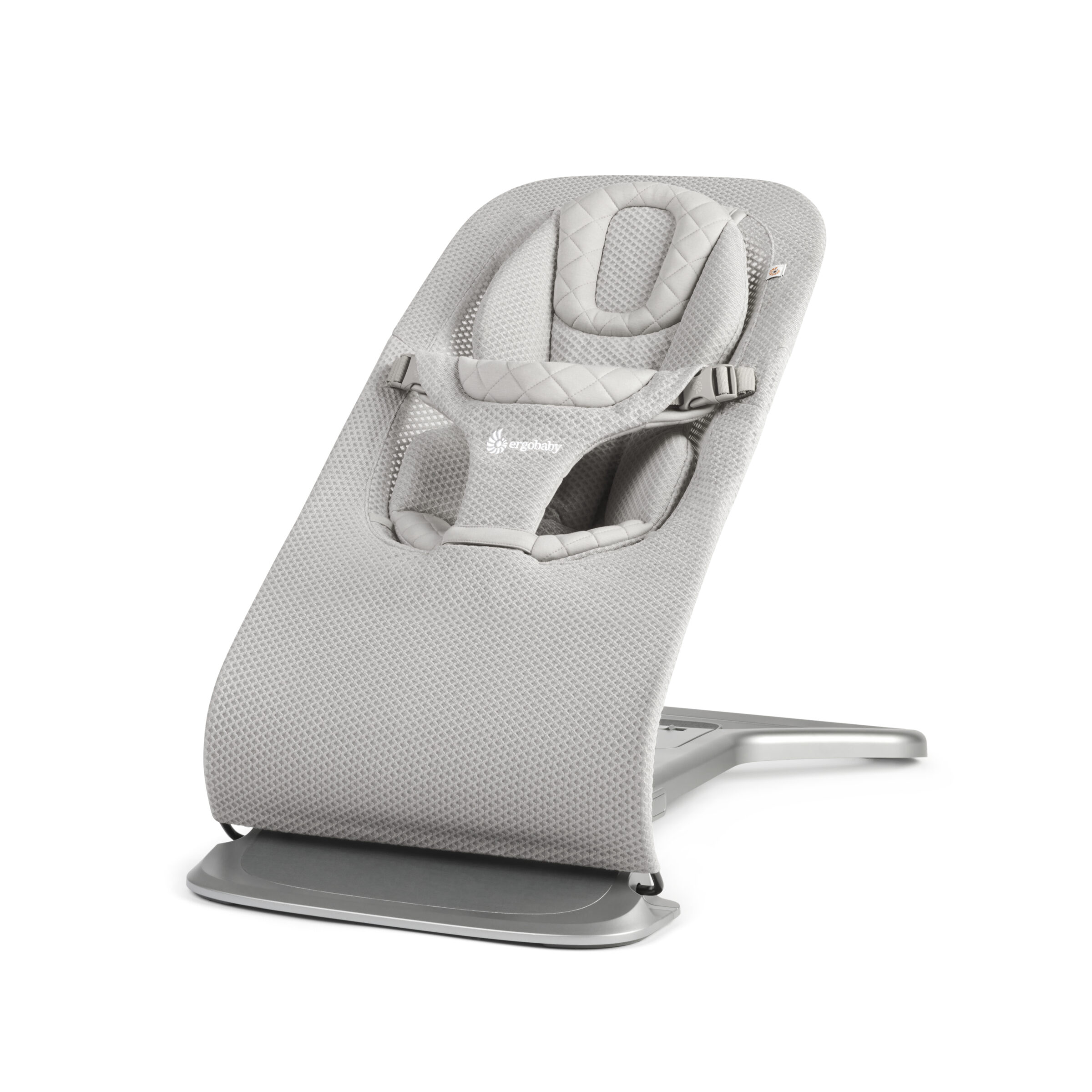 Ergobaby Evolve ležaljka 3u1 mrežasta - Light Grey + GRATIS luk s igračkama
