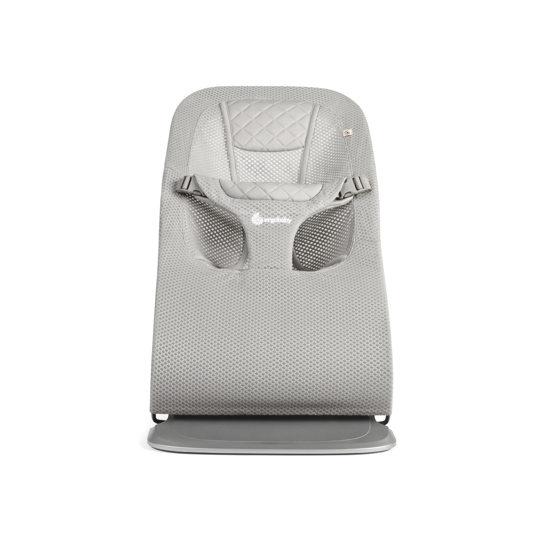 Ergobaby Evolve ležaljka 3u1 mrežasta - Light Grey + GRATIS luk s igračkama